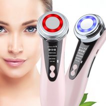 Facial SkinCare Massager Electric Facial Anti Aging Massage Device 5 In 1 Color Light Import Instrument Rejuvenation Skin Care