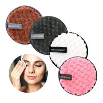 Washable Rounds Makeup Remover Pads Face Cleaning Sponge Reusable wet wipes cotton Pads demaquillant lavable Microfiber Skincare